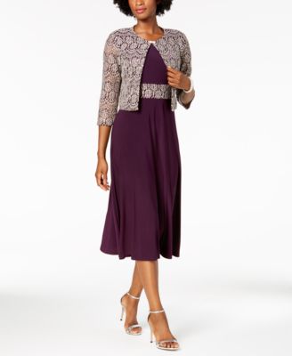 Jessica Howard A-Line Dress and Lace ...